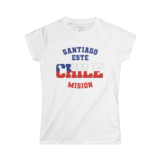 Chile Santiago East Spanish - The Classic P-Day Tee for Ladies