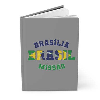 Brazil Brasilia Portuguese - Hardcover Journal