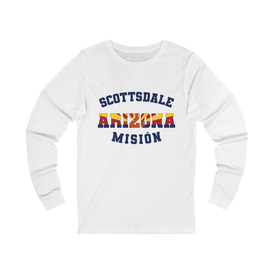 Arizona Scottsdale Spanish - Unisex Long Sleeve Cotton Jersey