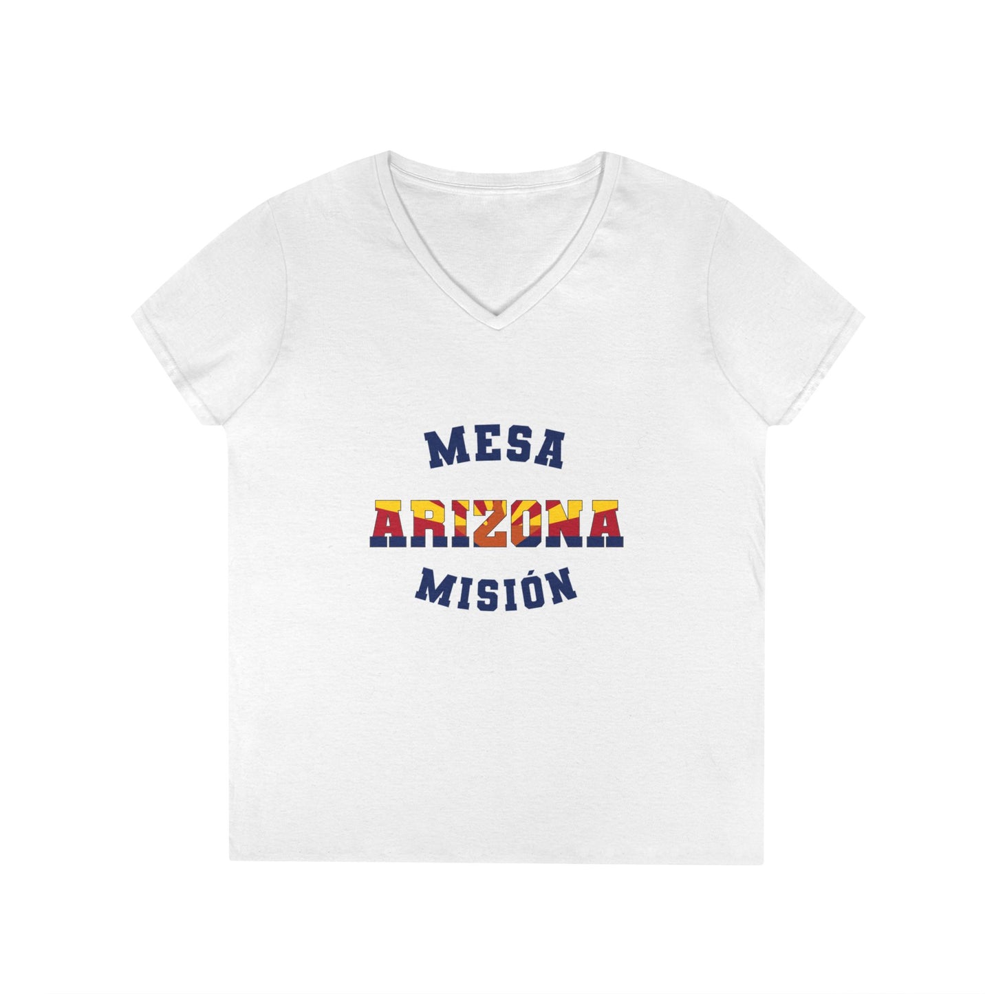 Arizona Mesa Spanish - Ladies' V-Neck T-Shirt