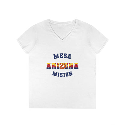 Arizona Mesa Spanish - Ladies' V-Neck T-Shirt
