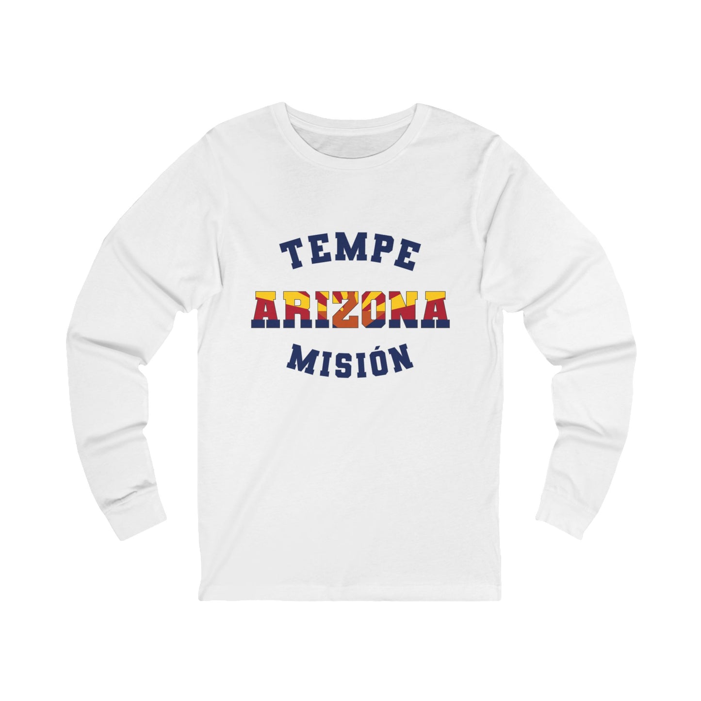 Arizona Tempe Spanish - Unisex Long Sleeve Cotton Jersey