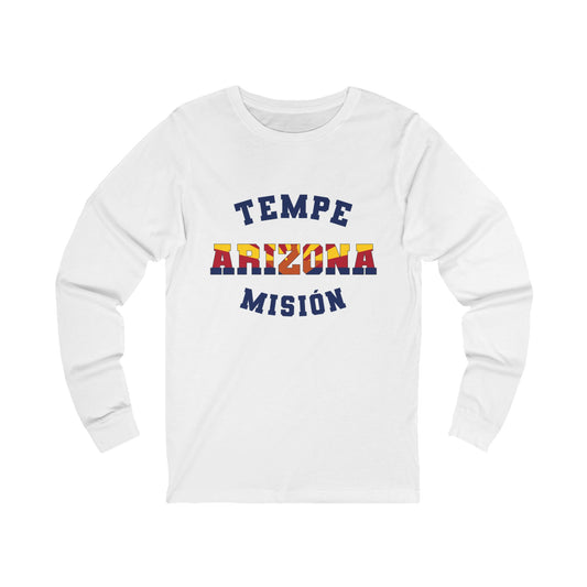 Arizona Tempe Spanish - Unisex Long Sleeve Cotton Jersey