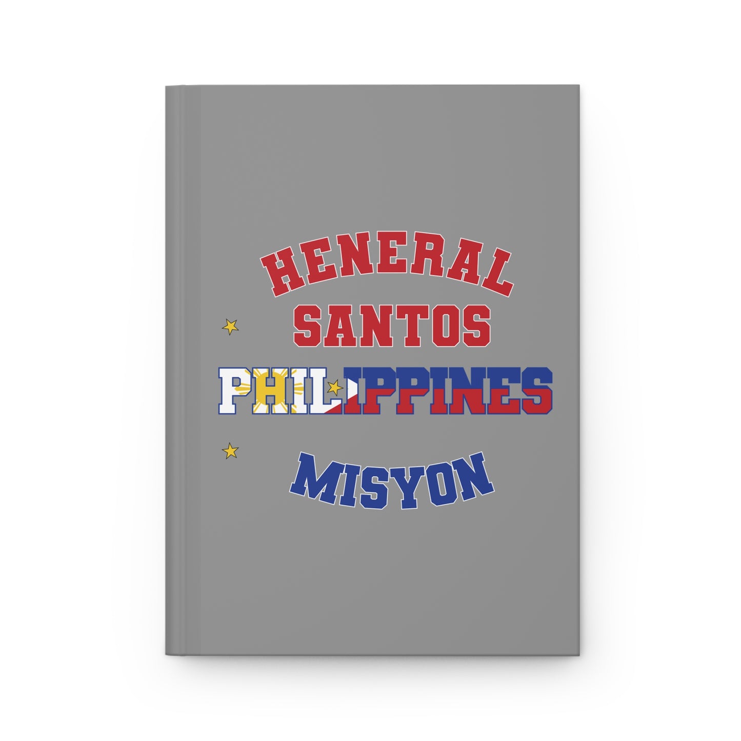 Philippines General Santos Tagalog - Hardcover Journal