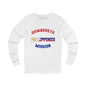 Philippines Dumaguete English - Unisex Long Sleeve Cotton Jersey