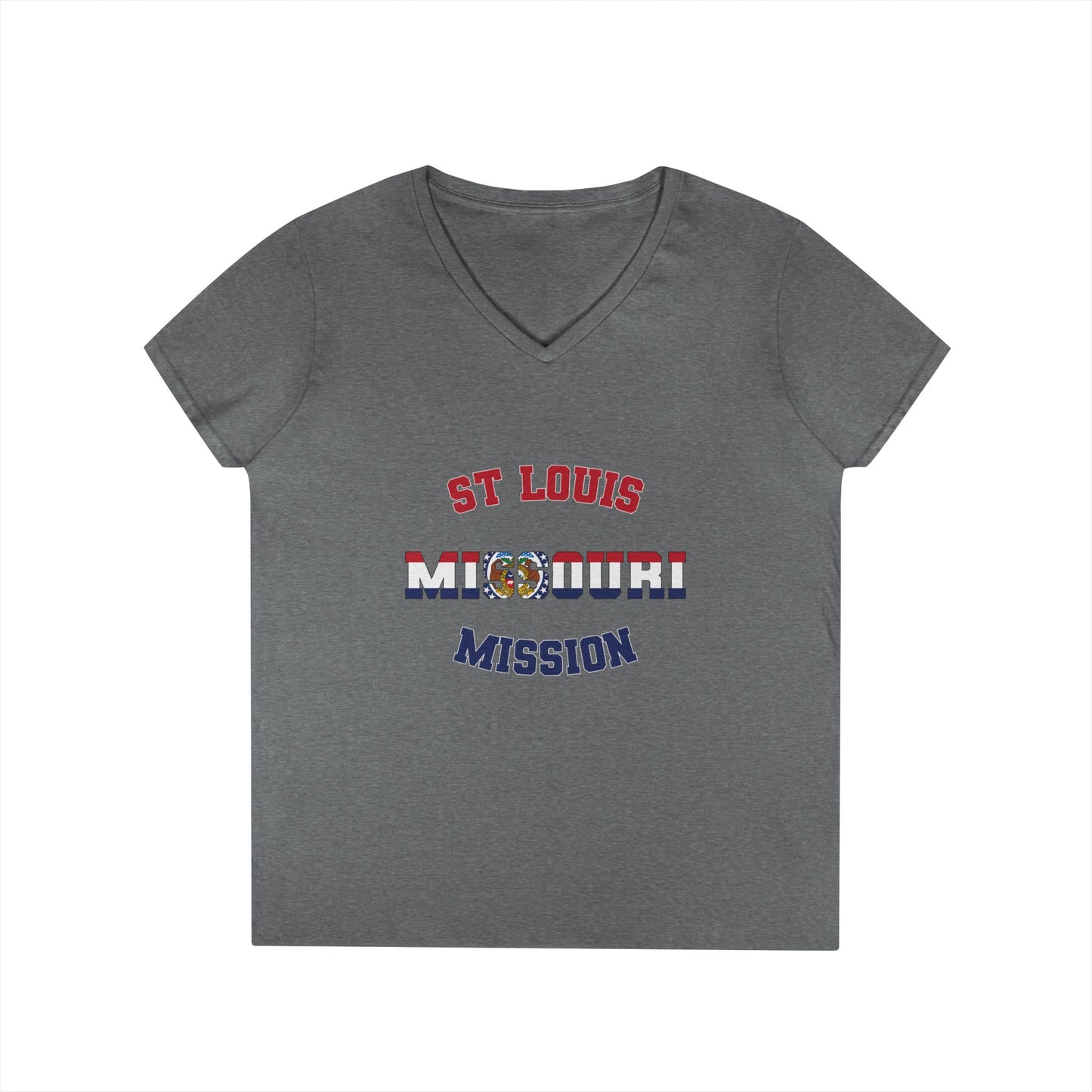 Missouri St Louis English - Ladies' V-Neck T-Shirt