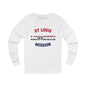 Missouri St Louis English - Unisex Long Sleeve Cotton Jersey