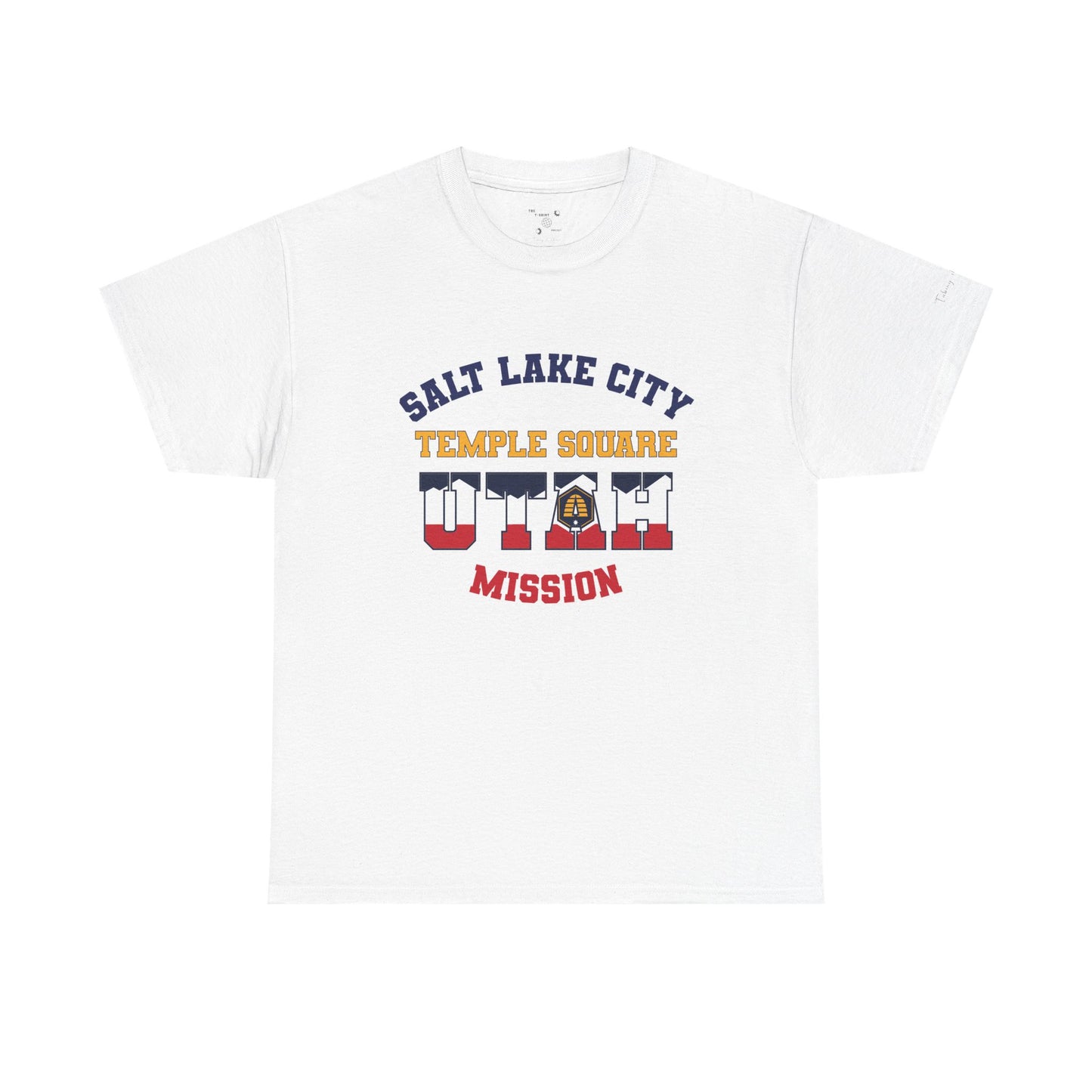 Utah Salt Lake City Temple Square English - The Classic P-Day T-Shirt