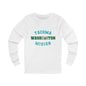 Washington Tacoma Spanish - Unisex Long Sleeve Cotton Jersey