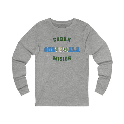 Guatemala Coban Spanish - Unisex Long Sleeve Cotton Jersey
