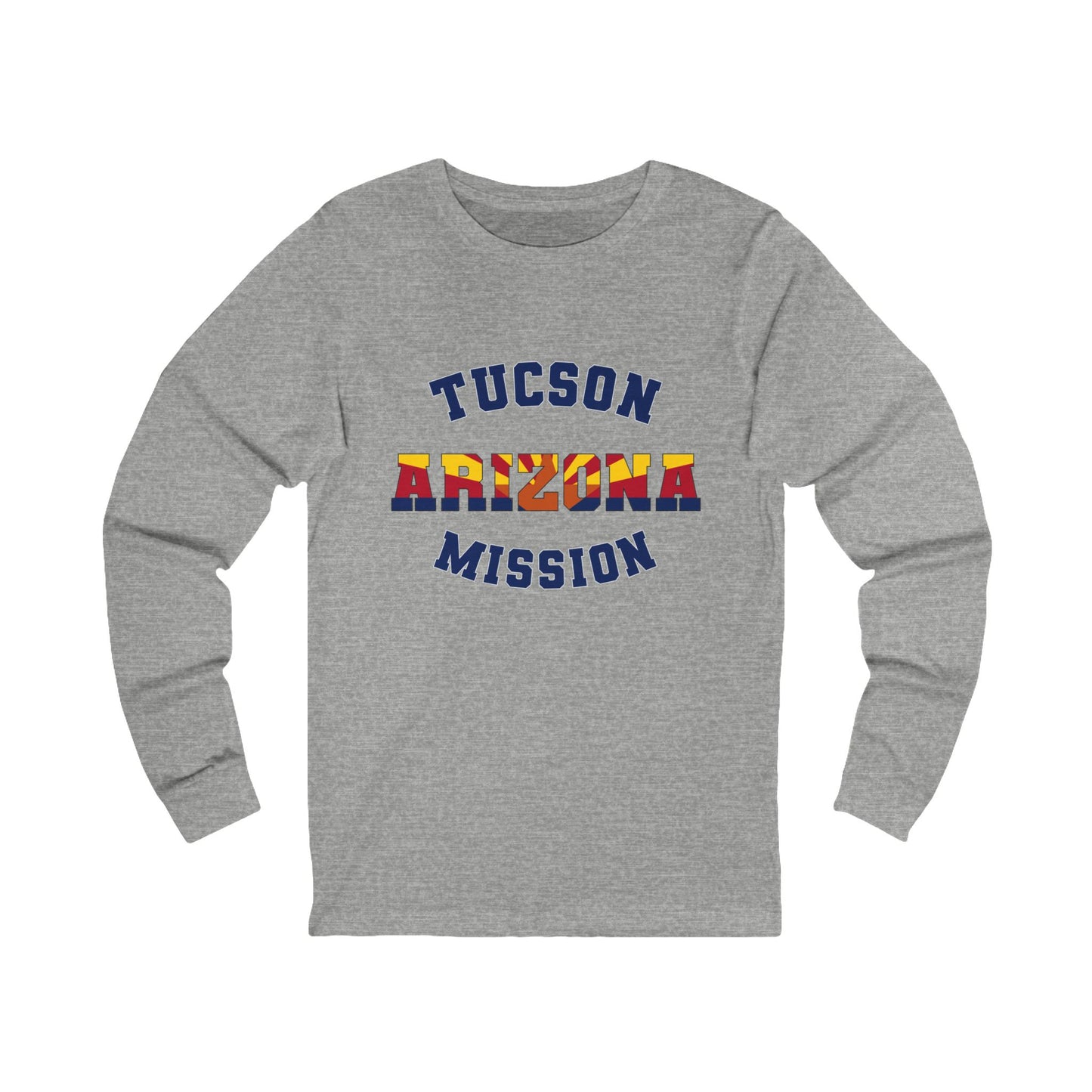 Arizona Tucson English - Unisex Long Sleeve Cotton Jersey
