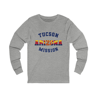 Arizona Tucson English - Unisex Long Sleeve Cotton Jersey