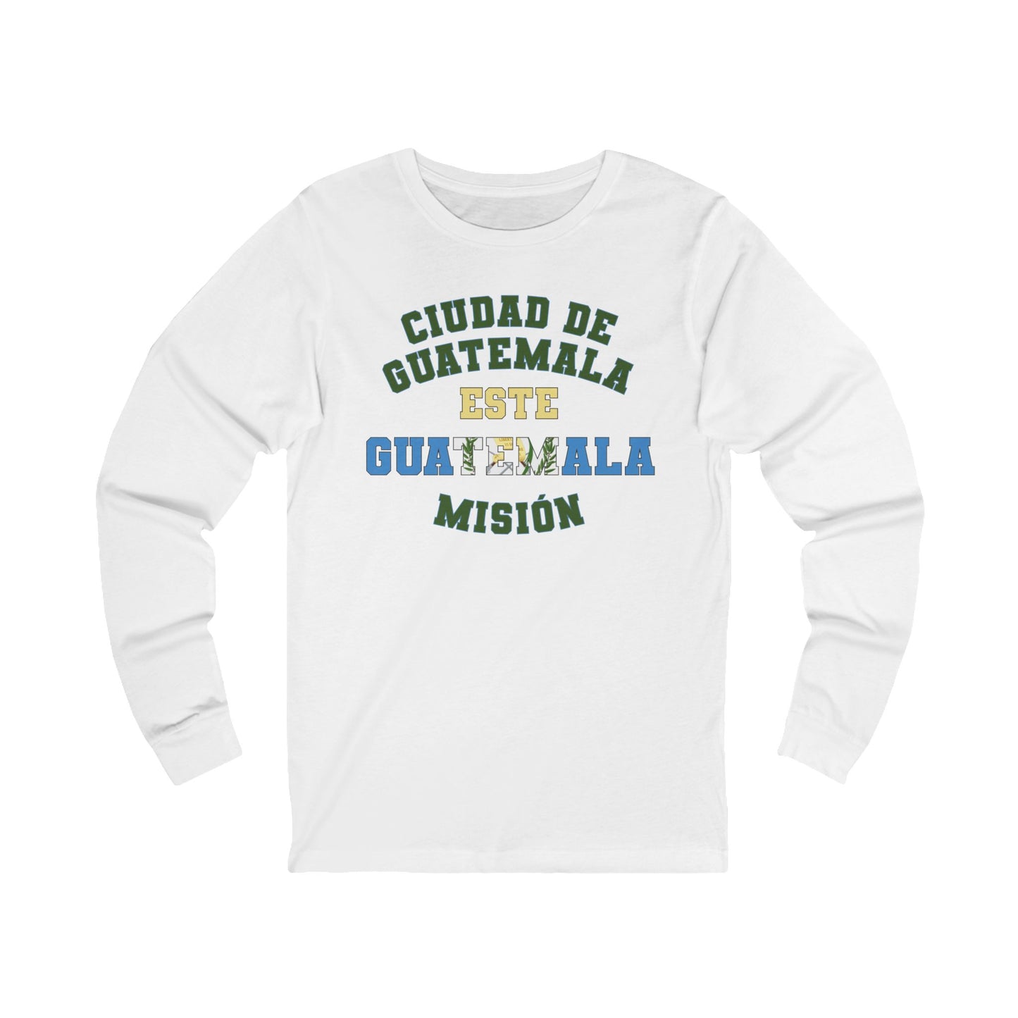 Guatemala Guatemala City East Spanish - Unisex Long Sleeve Cotton Jersey