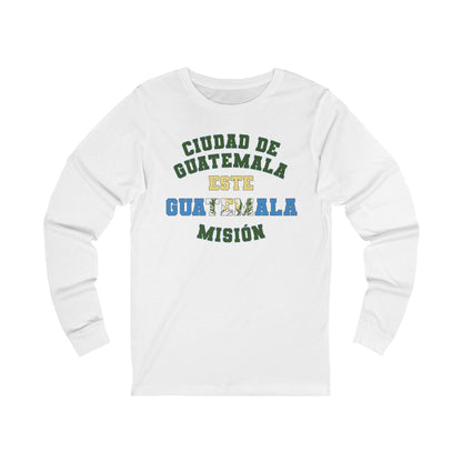 Guatemala Guatemala City East Spanish - Unisex Long Sleeve Cotton Jersey