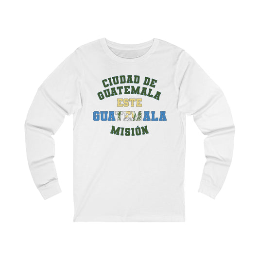 Guatemala Guatemala City East Spanish - Unisex Long Sleeve Cotton Jersey