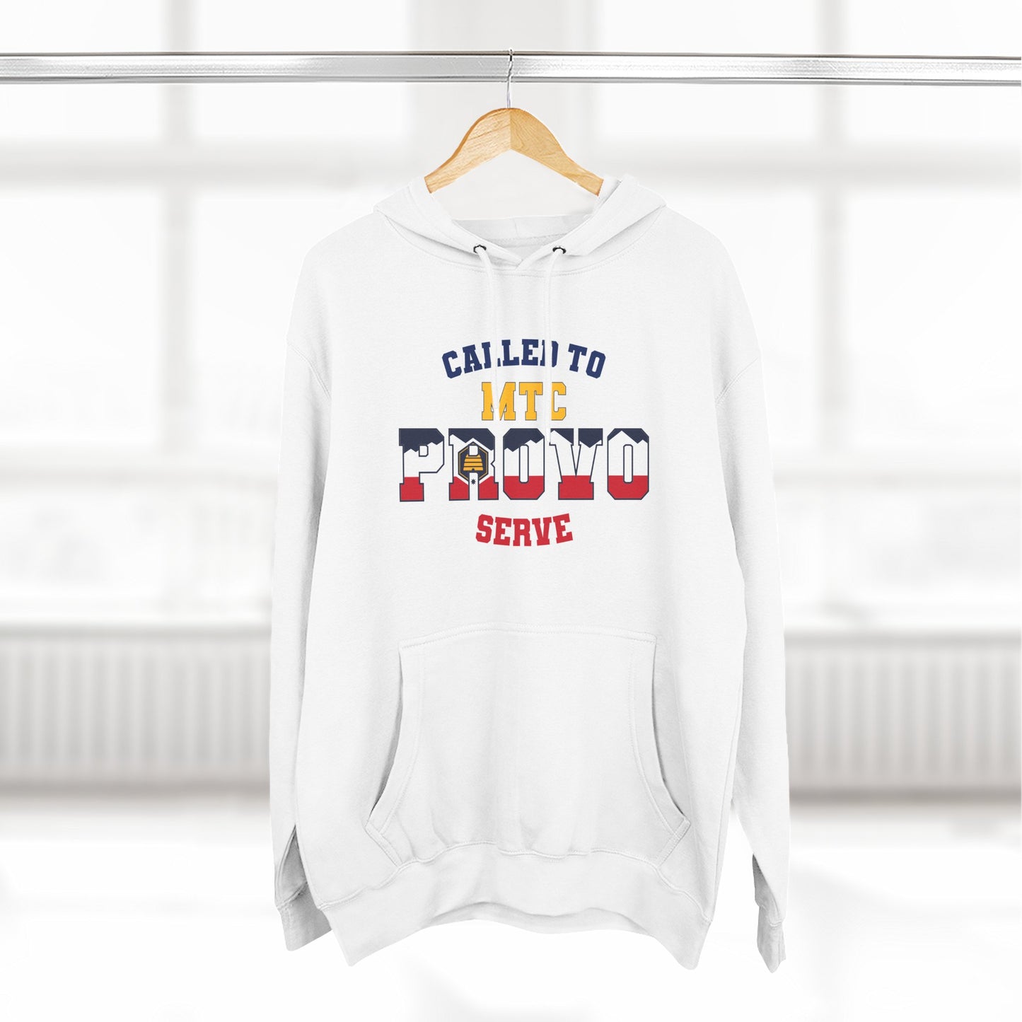 Provo MTC English New Utah Flag - The Relaxed Hoodie