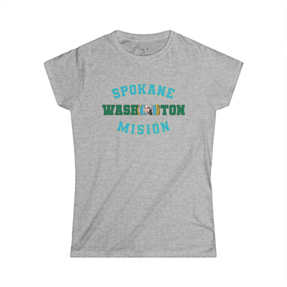 Washington Spokane Spanish - The Classic P-Day Tee for Ladies