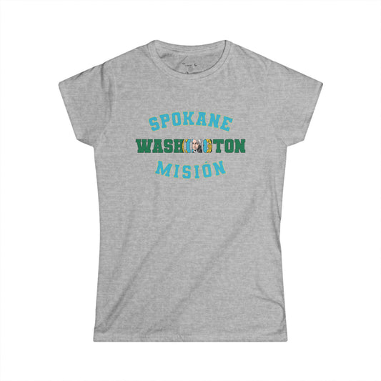 Washington Spokane Spanish - The Classic P-Day Tee for Ladies