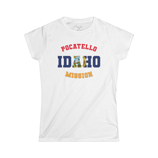 Idaho Pocatello English - The Classic P-Day Tee for Ladies