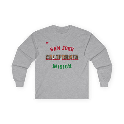 California San Jose Spanish - Unisex Long Sleeve Cotton Tee
