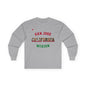 California San Jose Spanish - Unisex Long Sleeve Cotton Tee