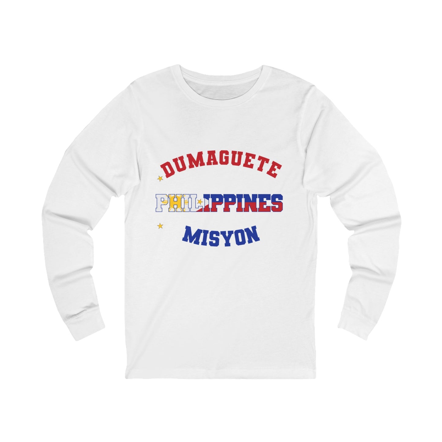 Philippines Dumaguete Tagalog - Unisex Long Sleeve Cotton Jersey