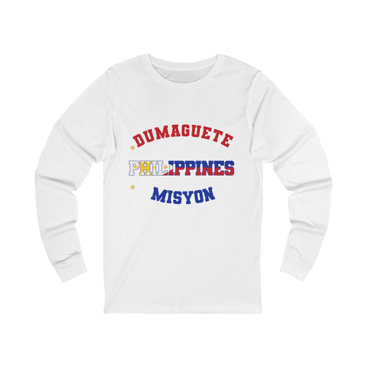 Philippines Dumaguete Tagalog - Unisex Long Sleeve Cotton Jersey