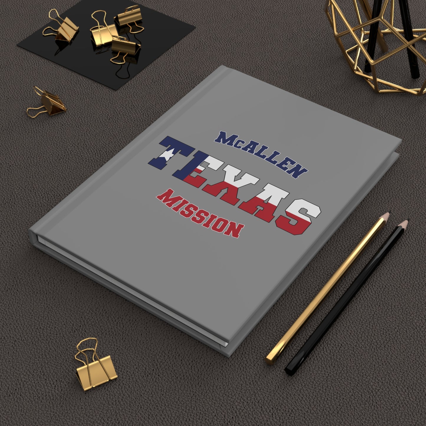 Texas McAllen English - Hardcover Journal