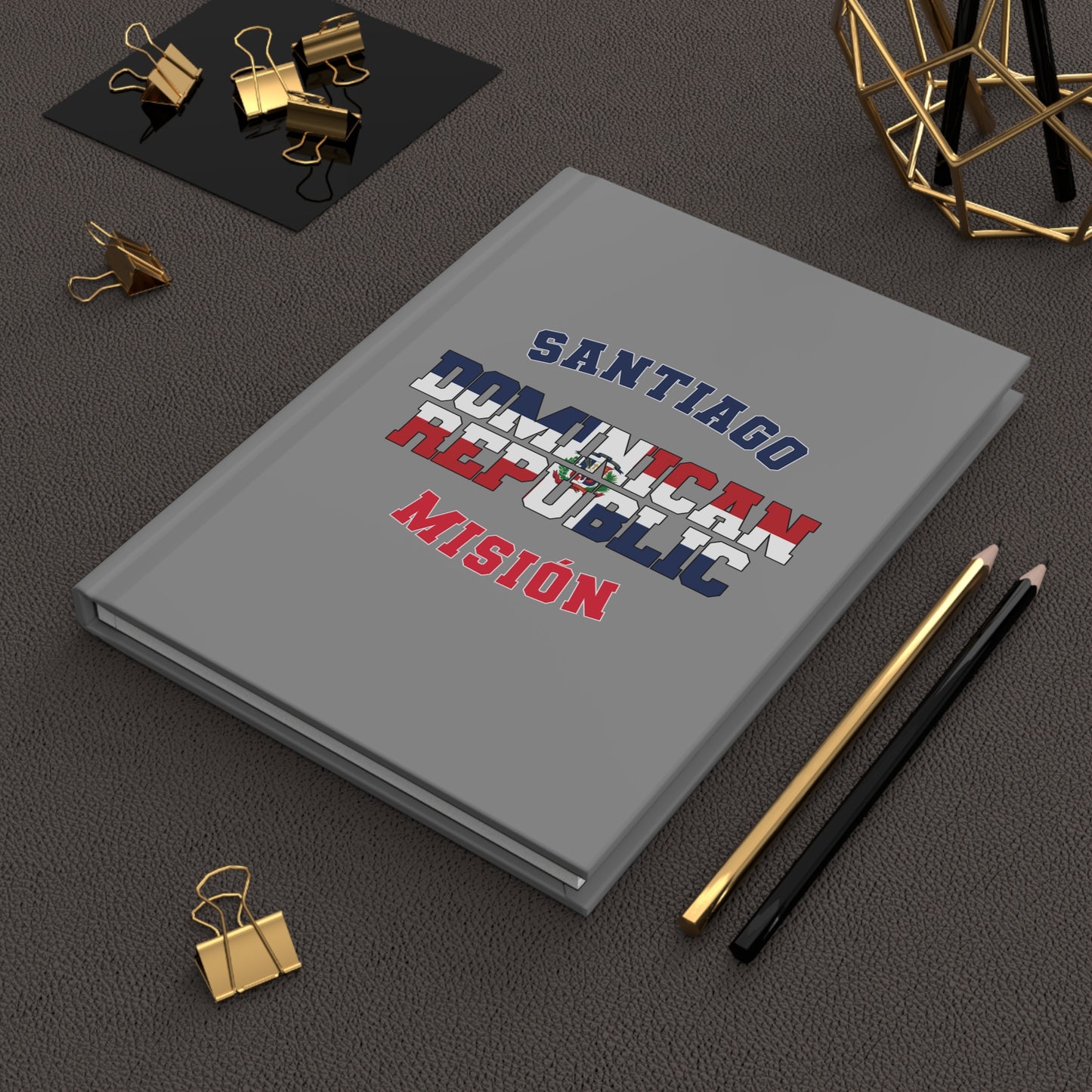Dominican Republic Santiago Spanish - Hardcover Journal