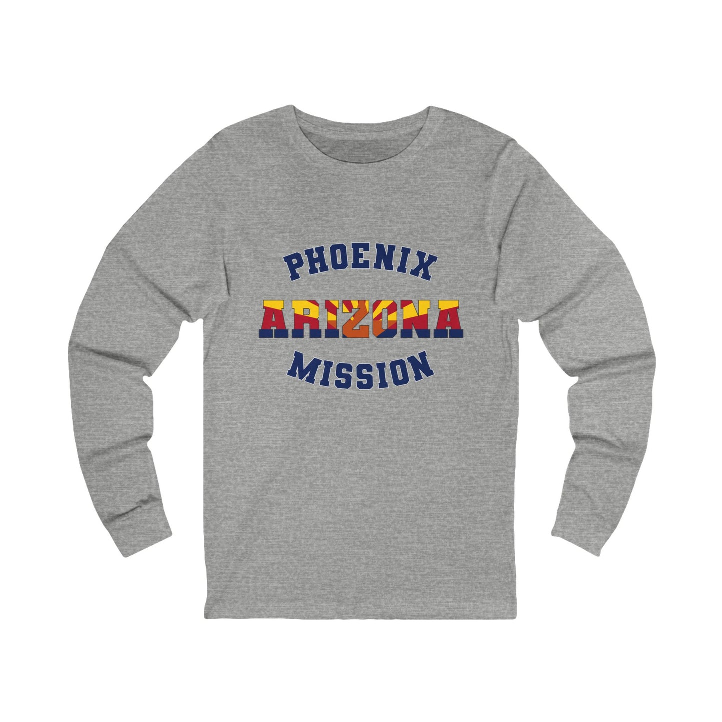 Arizona Phoenix English - Unisex Long Sleeve Cotton Jersey