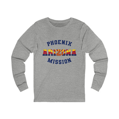 Arizona Phoenix English - Unisex Long Sleeve Cotton Jersey