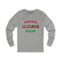 California Ventura Spanish - Unisex Long Sleeve Cotton Jersey