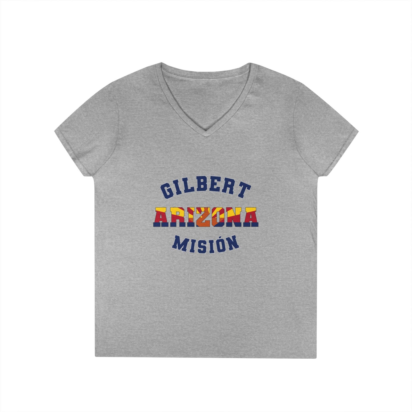 Arizona Gilbert Spanish - Ladies' V-Neck T-Shirt