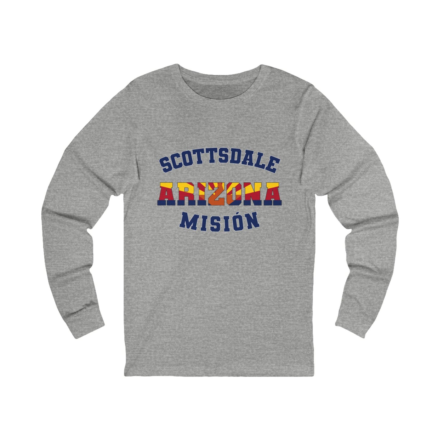 Arizona Scottsdale Spanish - Unisex Long Sleeve Cotton Jersey