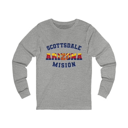 Arizona Scottsdale Spanish - Unisex Long Sleeve Cotton Jersey